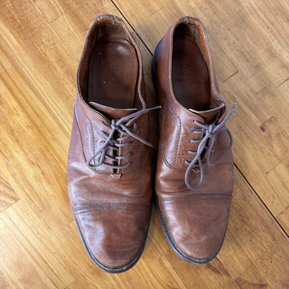 Frye Paul Bal Brown Leather Oxford Dress Shoes Size 11 main image 4